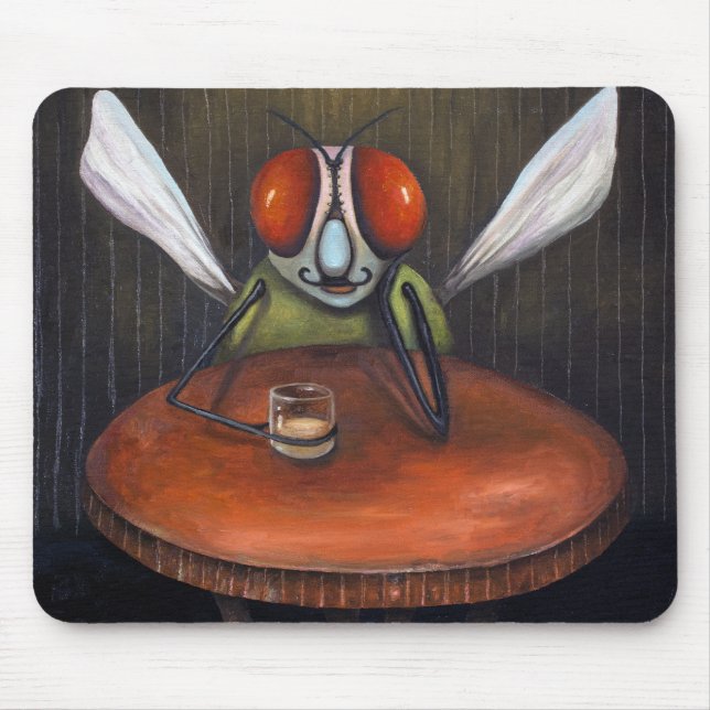 Mousepad Mosca do bar (Frente)
