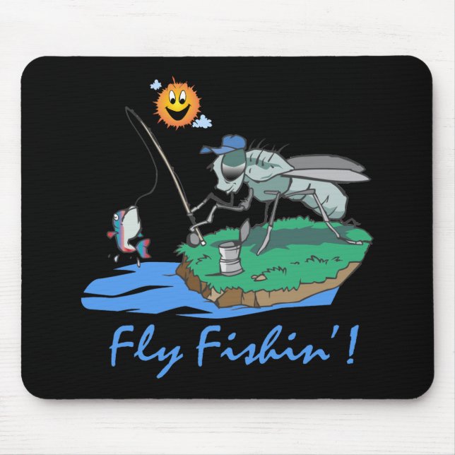 Mousepad Mosca Fishin (Frente)