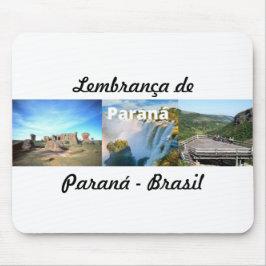 Mousepad Mosepad lembrança do Paraná Brasil