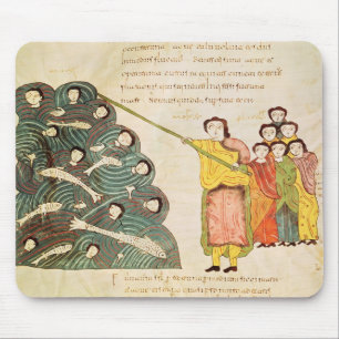 Mousepad Moses que fecha o Mar Vermelho nos egípcios