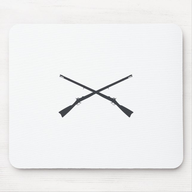 Mousepad Mosquetes cruzados (Frente)