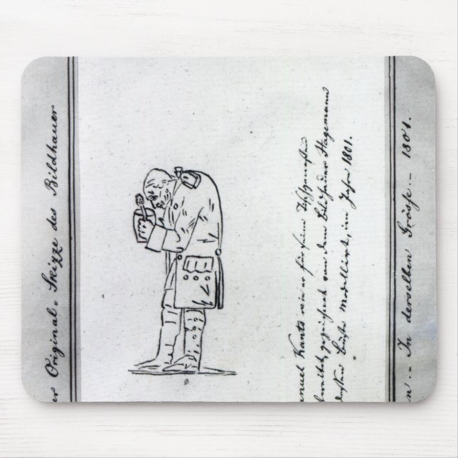 Mousepad Mostarda de mistura de Kant, 1801 (Frente)