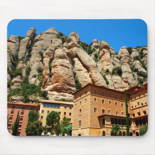 Mousepad Mosteiro de Montserrat, Catalunha, Espanha (Frente)
