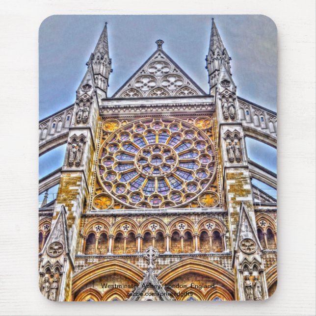 Mousepad Mosteiro de Westminster Abbey Cistercian (Frente)