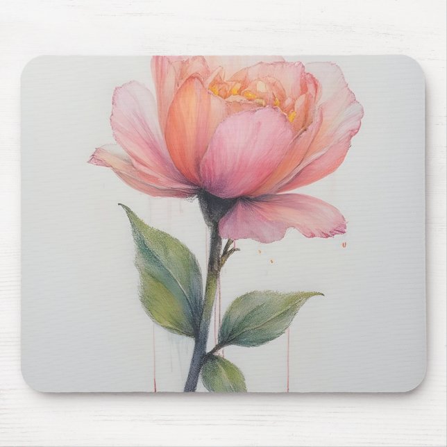 Mousepad Mosto da Flor Rosa (Frente)