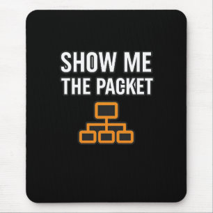 Mousepad Mostre-me os Pacotes