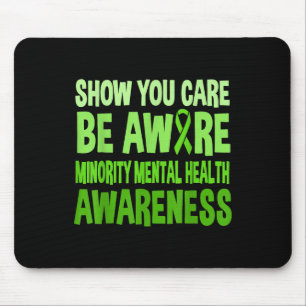 Mousepad Mostre-Se Atenção À Saúde Mental Minoritária