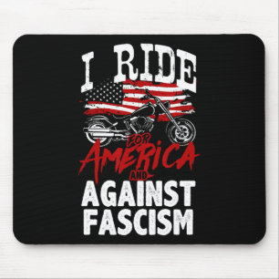 Mousepad Mota Anti-Trump Resistir Contra o Fascismo Protest