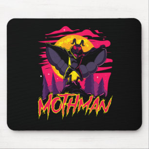 Mousepad Mothman Movie Divertido Criptid Halloween Mmestrad