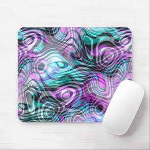 Mousepad Motif de Arranque Moderno de Na moda Marble Único