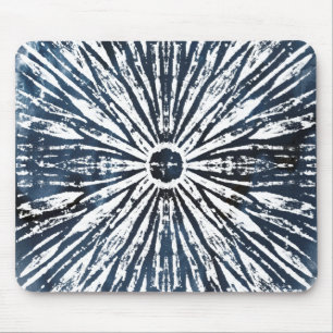 Mousepad Motif Radial de Tinta Indiana