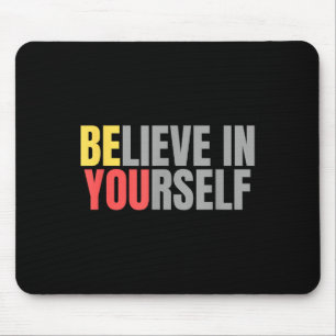 Mousepad Motivação Citação Positiva de Mensagens Acredita E