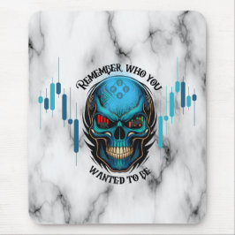 Mousepad Motivação Comercial | Caveira e Mármore | Lembre-s