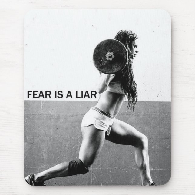 Mousepad Motivação de Gym de Workout de malhação (Frente)