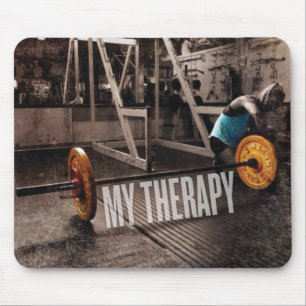 Mousepad Motivação do exercício - minha terapia
