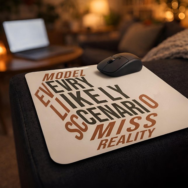 Mousepad Motivação Seca | Realidade Modelada | Fogueira (Lifestyle Shot)