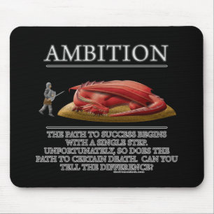 Mousepad Motivador da fantasia da ambição (de)