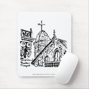 Mousepad Motivo de Acampamento por Babbie - Martha's Vineya