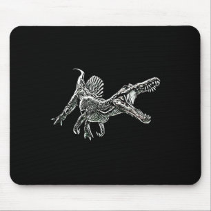 Mousepad Motivo Snosaurus Dinossauro Predador Pré-Histórico