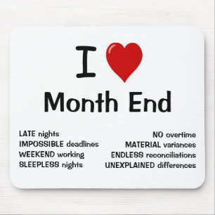 Mousepad Motivos Que Eu Amo Mês Terminam Engraçado Oferta