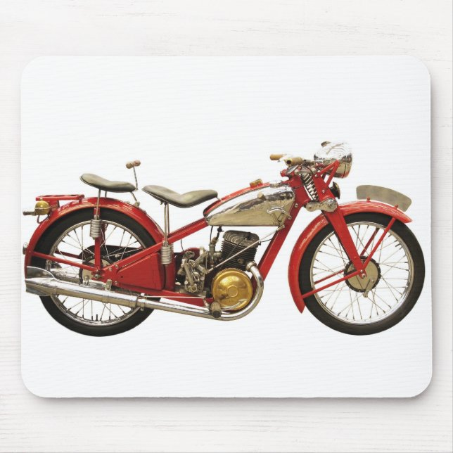 Mousepad Motocicleta antiga (Frente)
