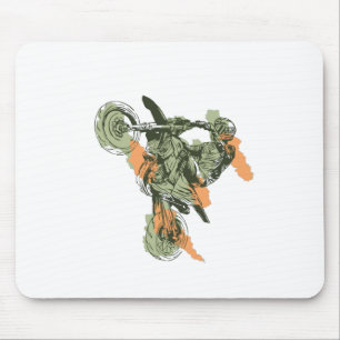 Mousepad Motocicleta - Ciclista Off Road
