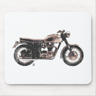 Mousepad Motocicleta clássica simplesmente bonita