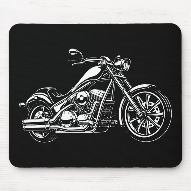 Mousepad Motociclo Clássico (Frente)