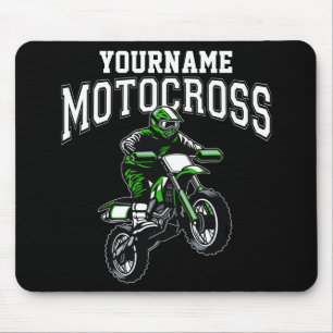 Mousepad Motocross Dirt Bike Racing Personalizado