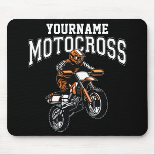 Mousepad Motocross Dirt Bike Racing Personalizado 