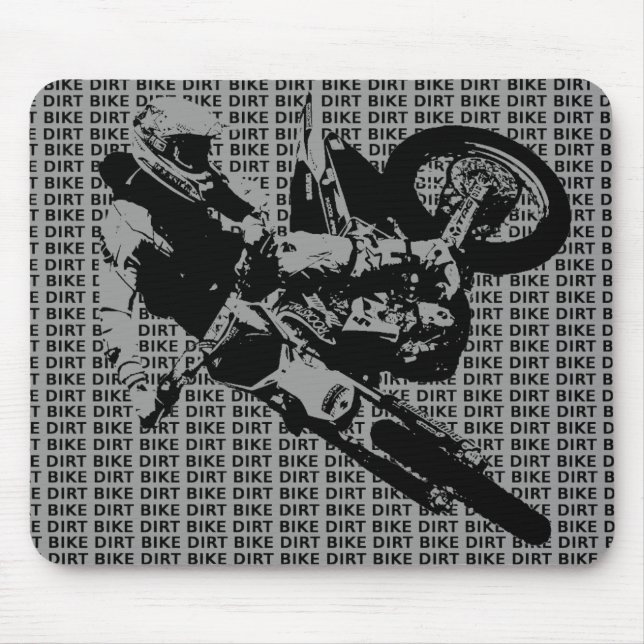 Mousepad MotoCross Moto Dirt Bike Mouse Pad (Frente)