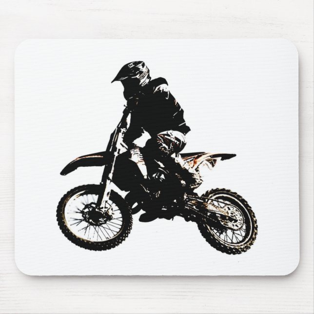 Mousepad Motocross motocicleta (Frente)