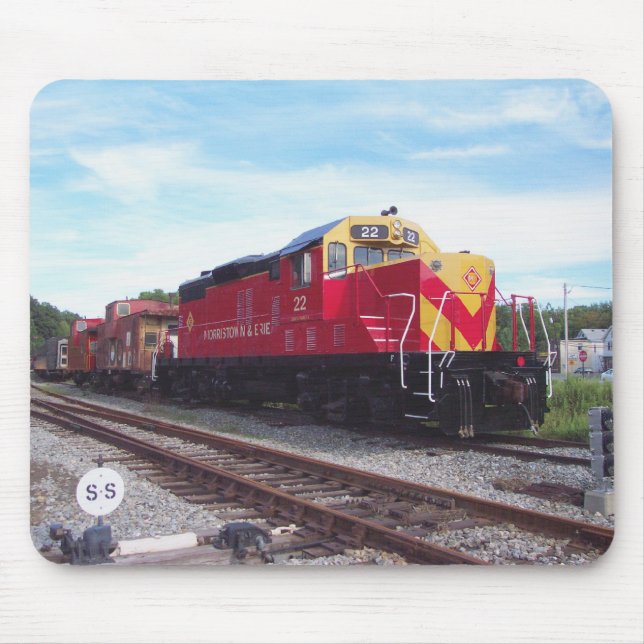 Mousepad Motor da estrada de ferro de Morristown e de Erie (Frente)