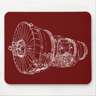 Mousepad Motor de jato