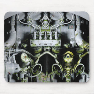 Mousepad Motor verde