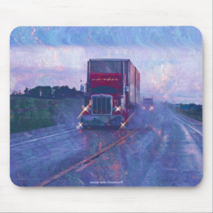 Mousepad Motoristas De Caminhões De Carga Para Transportes