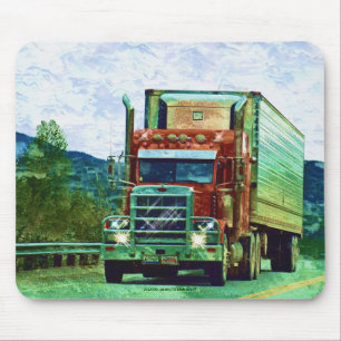 Mousepad Motoristas De Caminhões De Carga Para Transportes