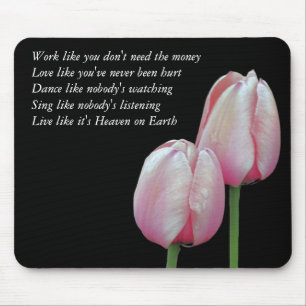 Mousepad Motospad Inspiracional Live Dance Sing Live