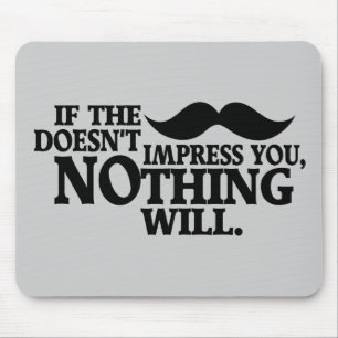 Mousepad Motospad personalizado de bigode impressionante
