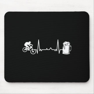 Mousepad Mountain Bike Downhill - Batimento Cardíaco Ekg Bi