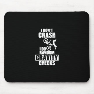 Mousepad mountain bike engraçado mtb crash