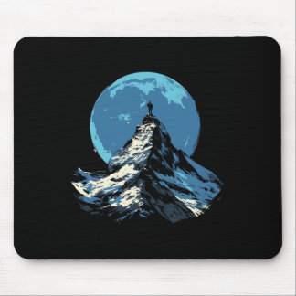 Mousepad Mountain Peak Adventure Design - Climbing And Hiki