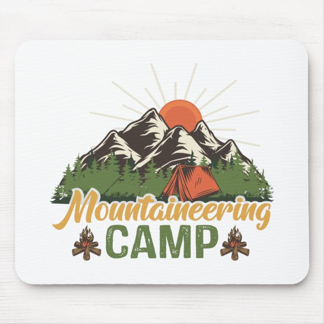 Mousepad Mountaineering camp (Frente)