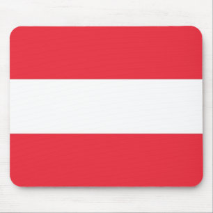 Mousepad Mouse com bandeira da Áustria