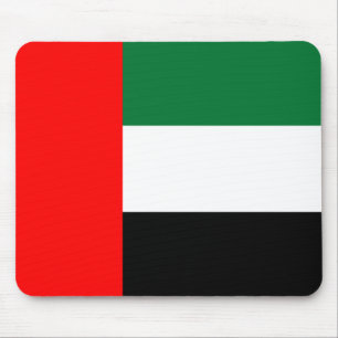 Mousepad Mouse com bandeira dos Emirados Árabes Unidos