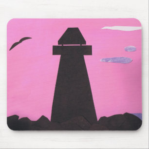 Mousepad Mouse com Design de farol