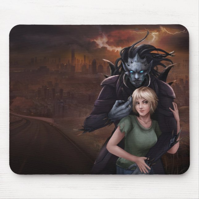 Mousepad Mouse da Terra Quebrado (Frente)