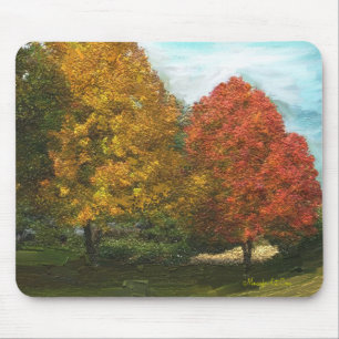 Mousepad Mouse de Árvores de Queda