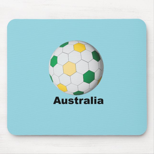 Mousepad Mouse de Futebol Australiano (Frente)
