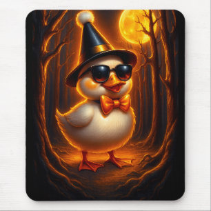 Mousepad Mouse de Halloween, Pé de Pato Testemunha - Cartog